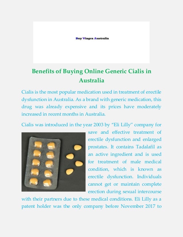 Australia Viagra Online