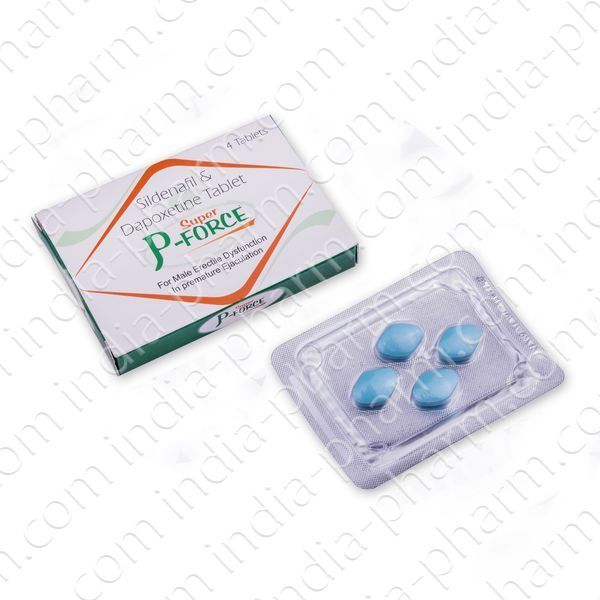 Super p force (sildenafil 100 dapoxetine 60)