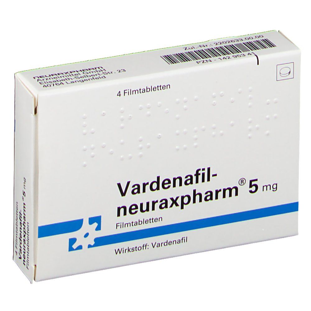 vardenafil 5mg tablets