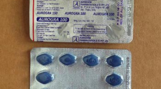 Aurogra 100 Mg Tablets