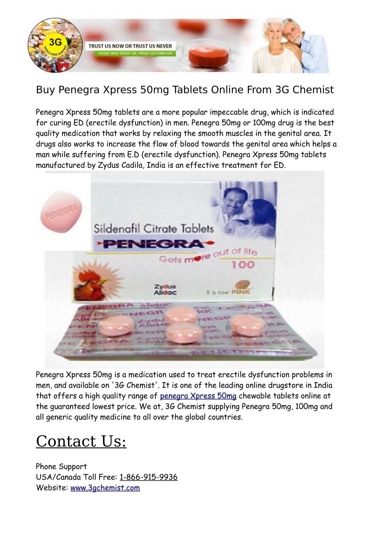 Penegra 50 Mg Online