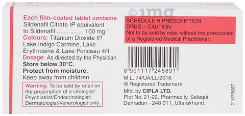 Silagra Cipla Price In India