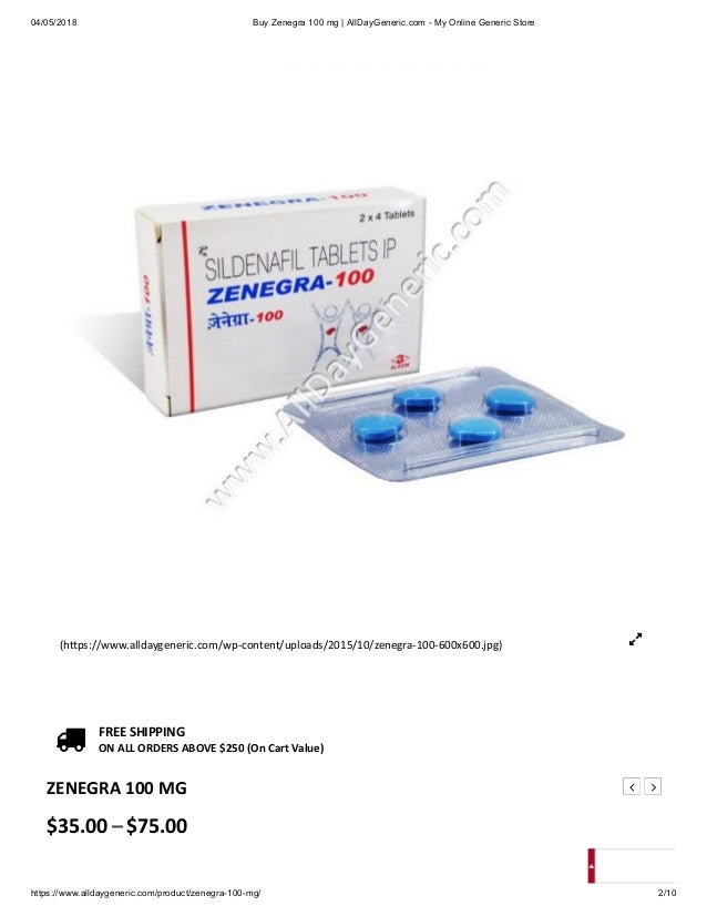 Zenegra 100 Pills